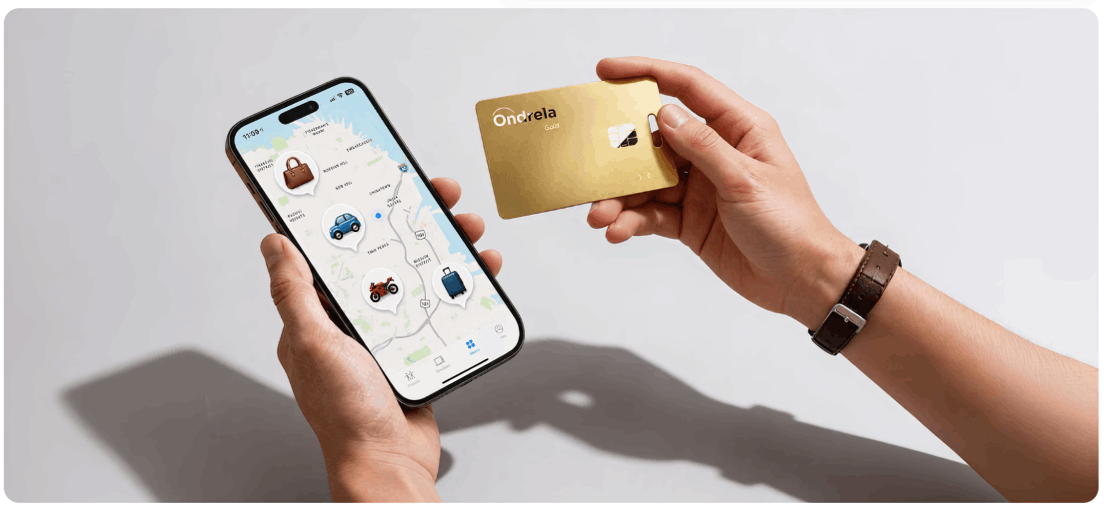 Ondrela Smart Tracker card